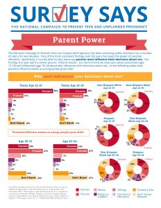 Survey Says Infographic – Parent Power